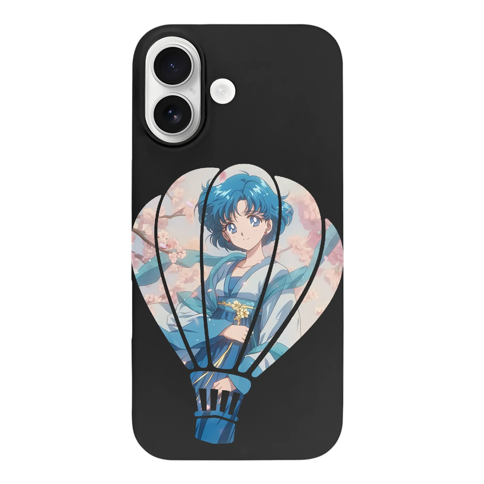 美少女戦士セーラームーン グッズ 水野 亜美 - iPhone 17 シリーズ シリコンケース 薄型 耐衝撃 指紋防止 ソフトタッチカバー 精密フィット 傷防止 保護ケース iPhone 17/17 Air/17 Pro/17 Pro Max 対応